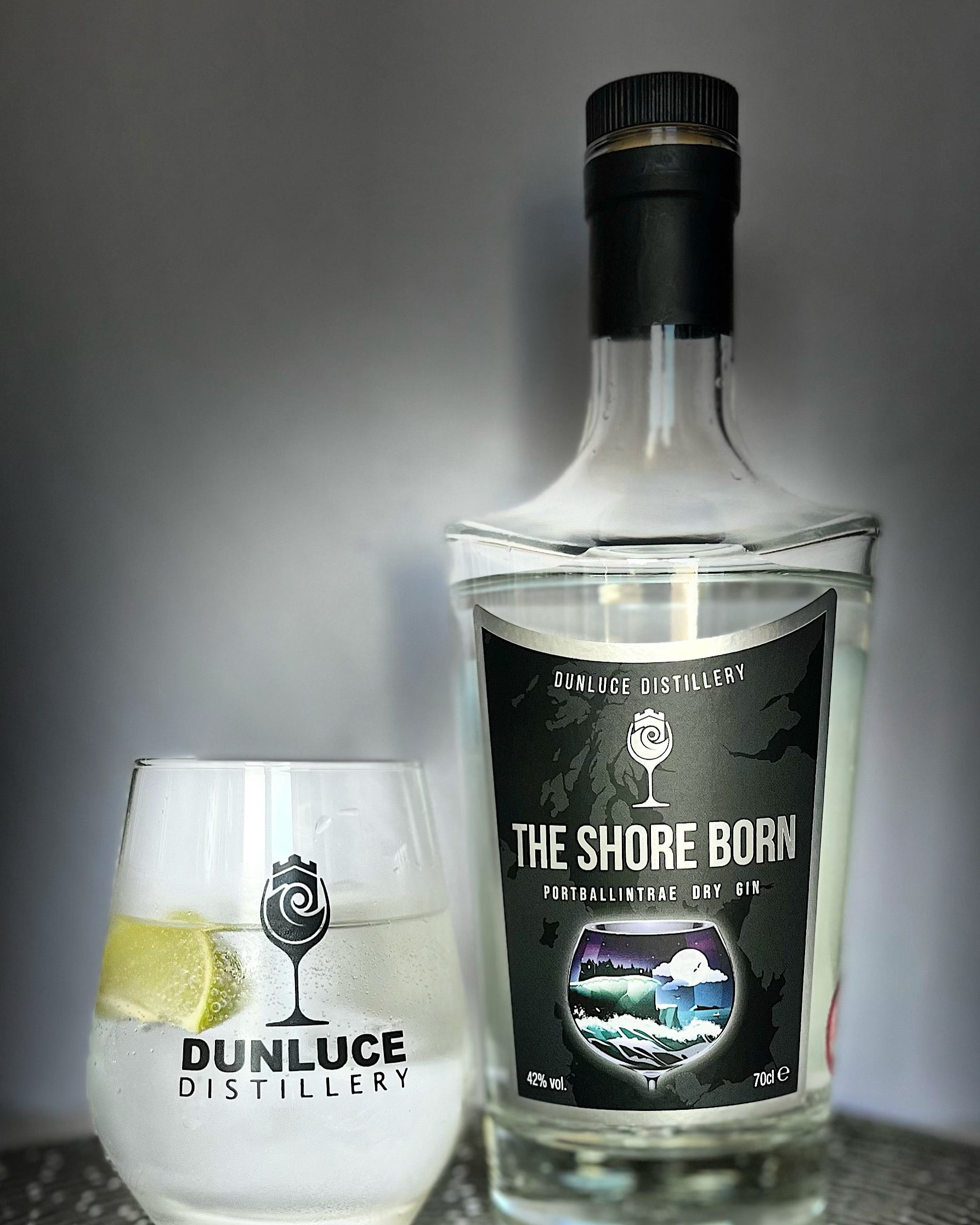 The Shore Born Portballintrae Dry Gin focus
